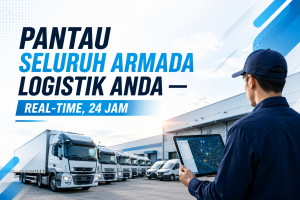 Dispatcher memantau armada logistik dan ekspedisi menggunakan GPS tracker gpssupertrack secara real-time